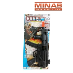 METRALLETA CON LUZ Y SONIDO