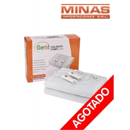 CALIENTA CAMA 2 PLAZA ,120 W,DOS NIVELES DE TEMP,LAVABLE.