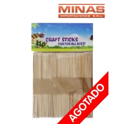 PALITOS PARA HELADOS X 50 UND,NATURAL.