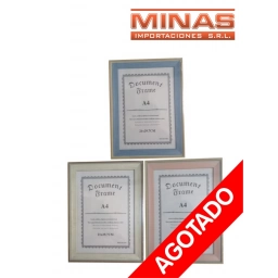 PORTARRETRATO A4 , 2 COLORES.