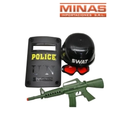 SET DE FUERZAS ESPECIALES X 4 PCS.