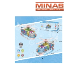 HELICOPTERO CON LUZ SONIDO Y MOVIMIENTO