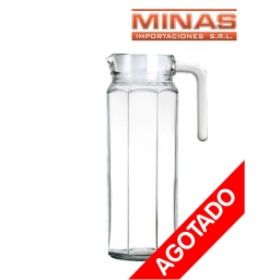 JARRA DE VIDRIO X 1,2 LITROS.