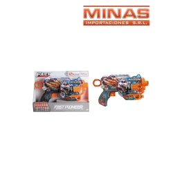 ARMA FAST  PIONEER DRAGON 27 CM + 12 DARDOS DE  GOMA EVA.