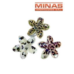 PINZAS IBISCO ANIMAL PRINT, DE 8 CM X 12 UND , 3 COLORES, $ 45 CU.