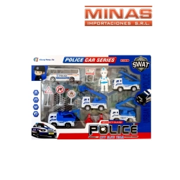 SET DE POLICIA 40 X 30 CM