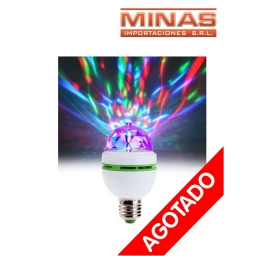 LAMPARA LED MULTICOLOR 3W