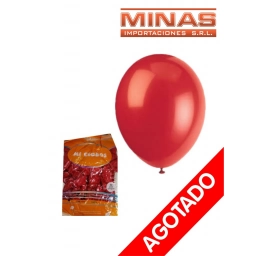 GLOBOS   X 50 UND,ROJO.