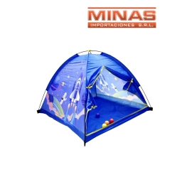 CARPA AZUL DE 120 CM X 120 CM , ASTRONAUTA.