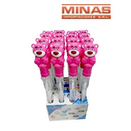 BURBUJERO DE 47 CM X 12 UND,OSITO,$ 60 CU.