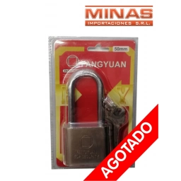 CANDADO DE HIERRO EN BLISTER 50MM
