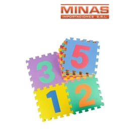 GOMA EVA N  X 10 PCS,  29 CM X 29 CM.