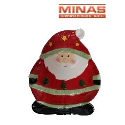 BANDEJA DE CERMICA PARA NAVIDAD EN CAJA