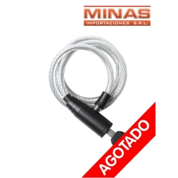 CANDADO PARA BICICLETA 2 LLAVES 12mm x 80cm