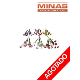FLOR ARTIF. DE 5 RAMAS X 30 CM X 2 PCS, C/U $ 49,9