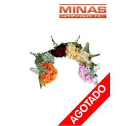 FLOR ARTIF. DE 7 RAMAS X 28 CM X 2 PCS, CU $  89,9