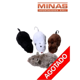 JUGUETE RATON A CUERDA PARA GATO