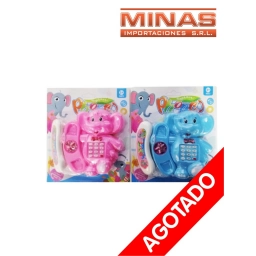 TELEFONO CON LUZ Y MUSICA