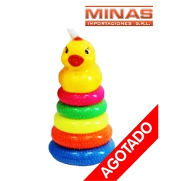 JUEGO DE AROS DE 23 CM,PATITO.