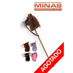 CABEZA DE CABALLO CON SONIDO 4 COLORES 100 X 28 CM