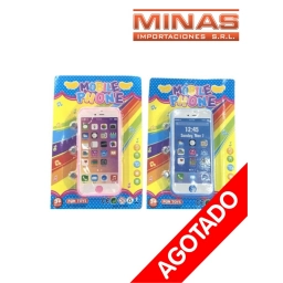CELULAR DE JUGUETE CON MUSICA Y LUZ