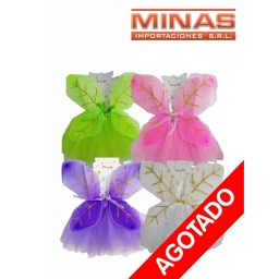 DISFRAZ DE MARIPOSA (FALDA + ALAS).