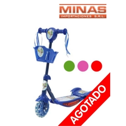 MONOPATIN 2 COLORES CON LUZ Y SONIDO