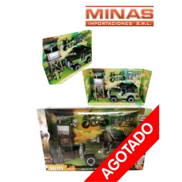 JEEP DE GUERRA 50 X 32 CM