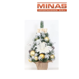 ARBOL DE NAVIDAD DECORADO 60 CM