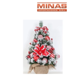 ARBOL DE NAVIDAD DECORADO 60 CM