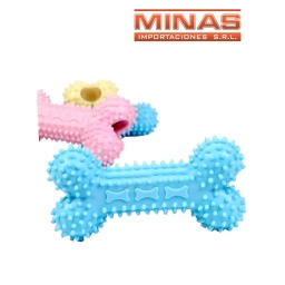 HUESO PARA PERRO 3 COLORES 11cm