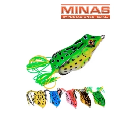 SEUELO RANA DE GOMA EN BLISTER 10 PCS