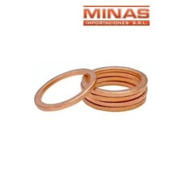 ARANDELA PLANA DE COBRE PARA CAO DE ESCAPE