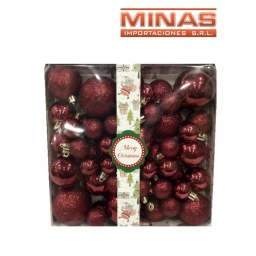 ADORNO DE NAVIDAD 42 PCS 4*5*6 CM