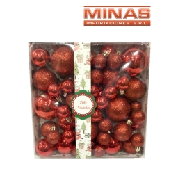 ADORNO DE NAVIDAD 42 PCS 4*5*6 CM
