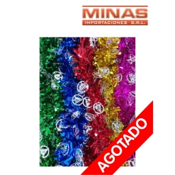 BOA X 2 M,CON PINITO, 6 COLORES.