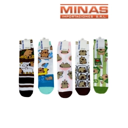 MEDIAS TALLE 36 AL 41 5 DISEOS