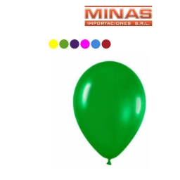GLOBOS X 10 UND,VARIOS COLORES.