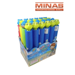 LANZADOR DE AGUA 35 CM X 5 CM X 24 UND, ANIMALES, $ 110 CU.