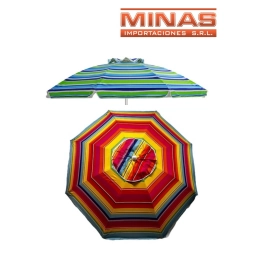 SOMBRILLA 1,5 CM X 1,90 CM, CON VENTILACIONES Y PROTECCION UV.