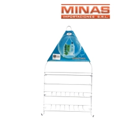 SOPORTE MET�LICO PARA BA�O 25X8X46CM