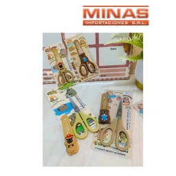 TIJERA ESCOLAR SIN PUNTA,CAPIBARA, 2 DISE�OS.