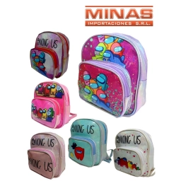 MOCHILA PARA NI�O 6 DISE�OS 25X23CM.