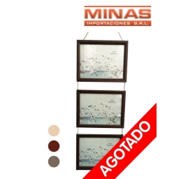 PORTARETRATO 13 CM X 18 CM, CUADRUPLE.