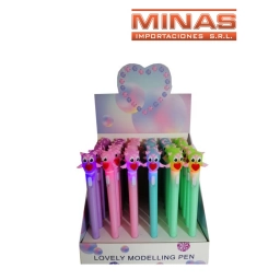 SET DE LAPICERA CON LUZ 36 PCS $20 CU