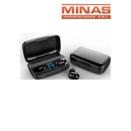 AURICULAR NEGRO CON BLUETOOTH