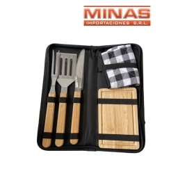 SET PARRILLERO 5 PCS