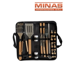 SET PARRILLERO 22 PCS