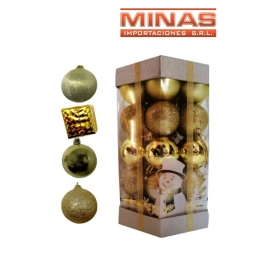 ADORNO PARA NAVIDAD 35 PCS 5 CM $ 9,5 CU