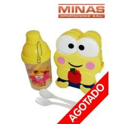 LUNCHERA CON BOTELLA